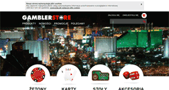 Desktop Screenshot of gamblerstore.pl